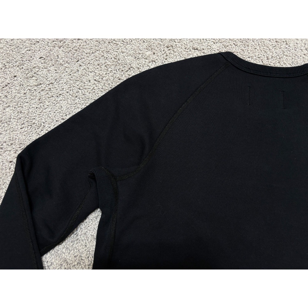 Reigning Champ Sweatshirt Crewneck Pullover Terry Slim Fit Black Mens Medium (M) - Picture 7 of 16